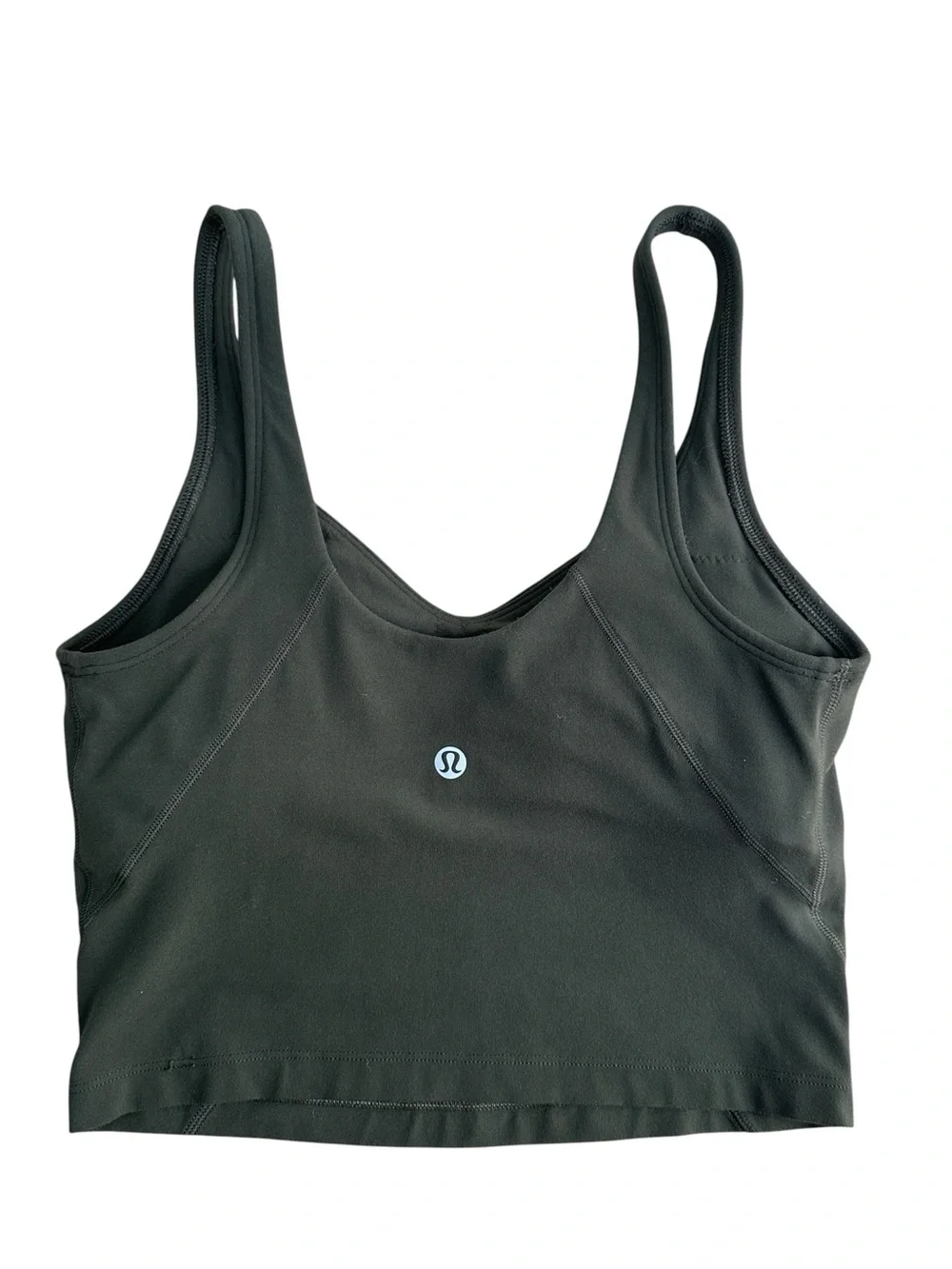 Lululemon Align Tank Olive Green Size 4 W1CW4S Nulu Activewear